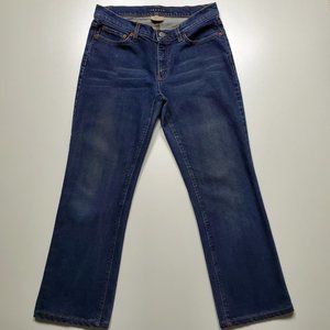 Theory Luca Jeans - Made In Italy - Dark Wash Straight Leg | Sz 8